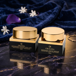 MIDNIGHT AURA RITUAL: MIDNIGHT VELVET EYE LIFT + MIDNIGHT VELVET REPAIR
